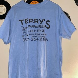 Terry’s tee shirt